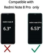 ⁦جراب حماية شفاف رفيع مقاوم للصدمات من مادة TPUمن Gorilla لهاتف Xiaomi Redmi Note 8 Pro .⁩ - الصورة ⁦2⁩