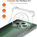 ⁦جراب حماية غوريلا شفاف لموبايل Reno 12F 5G بزوايا مضادة للصدمات. ⁩ - الصورة ⁦2⁩