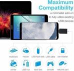 ⁦محول من نوع C إلى او تي جي موصل من نوع C إلى USB يتيح توصيل الأجهزة التي تحتوي على منفذ USB بمنفذ من النوع C او تي جي⁩ - الصورة ⁦4⁩