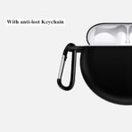 ⁦جراب لسماعة هواوي فري باند 3 ، سيليكون مع سلسلة مفاتيح .⁩ - الصورة ⁦5⁩