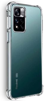 ⁦جراب حماية شفاف رفيع مقاوم للصدمات من مادة TPUمن Gorilla لهاتف Xiaomi Redmi Note 11 Pro .⁩ - الصورة ⁦2⁩