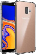 ⁦جراب حماية غوريلا شفاف  مضاد للصدمات لموبايل سامسونج جالاكسي J6 بلس⁩ - الصورة ⁦2⁩