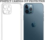 ⁦جراب حماية غوريلا شفاف ضد الصدمات لهاتف iPhone 12 pro max ⁩ - الصورة ⁦3⁩