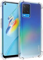 ⁦جراب حماية غوريلا شفاف لموبايل Oppo A54  4G بزوايا مضادة للصدمات. ⁩ - الصورة ⁦2⁩