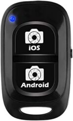 جهاز تحكم عن بعد لاسلكي يعمل بالبلوتوث مزود بمؤقت ذاتي وكاميرا لمسافات طويلة متوافق مع جميع الهواتف الذكية واجهزة اي او اس، لهاتف ذكي