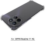 ⁦جراب حماية شفاف رفيع مقاوم للصدمات من مادة TPUمن Gorilla لهاتف  Realme 11 4G .⁩ - الصورة ⁦3⁩