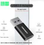 ⁦محول VDENMENV يو اس بي الى نوع سي للشحن ونقل البيانات DU13 .⁩ - الصورة ⁦3⁩