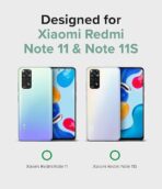 ⁦جراب حماية شفاف رفيع مقاوم للصدمات من مادة TPUمن Gorilla لهاتف Xiaomi Redmi Note 11  .⁩ - الصورة ⁦2⁩