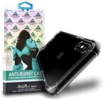 جراب حماية غوريلا شفاف ضد الصدمات لهاتف iPhone XS Max