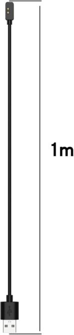 ⁦شاحن ساعة ذكية  لاسلكي سريع متوافق مع شاومي ريدمي 1 وريدمي ووتش 2 لايت⁩ - الصورة ⁦2⁩