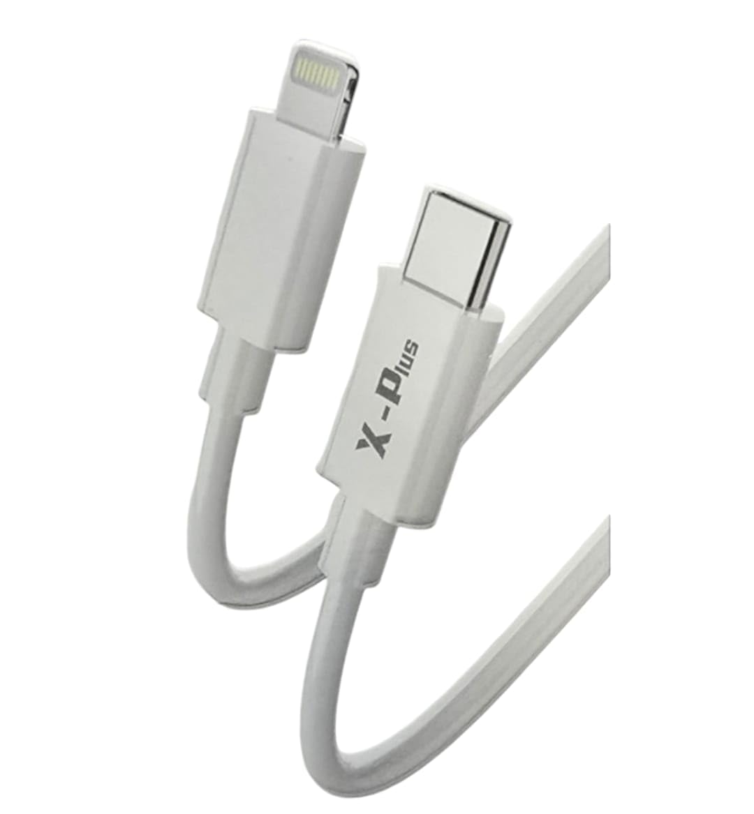 41ulhQdyL7L._SL1167_ كابل شحن سريع 20 واط معتمد من اكس بلس XP-96، كابل USB-C الى L (6.6 قدم) متوافق مع موبايل 12 12 ميني 12 برو 12 برو ماكس 11 11 برو ماكس XS ماكس XR X - ابيض من النوع C الى L - الصورة 1