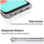 ⁦جراب حماية غوريلا شفاف مضاد للصدمات لموبايل سامسونج جالاكسي A32 شبكة الجيل الرابع 4G⁩ - الصورة ⁦2⁩