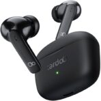 ⁦سماعات اذن لاسلكية  بخاصية الغاء الضوضاء من كاردوCardoO - داخل الاذن متعددة التوصيلات بلوتوث 5.3 - سماعات اذن لاسلكية سوداء⁩ - الصورة ⁦10⁩