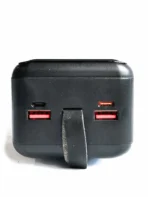 ⁦باور بانك KPG kpg-402 COVO سريع الشحن بسعة 40000 مللي أمبير/ساعة شاحن محمول مع مصباح يدوي وبطارية خارجية - باور بانك لثلاثة أجهزة.⁩ - الصورة ⁦8⁩