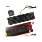 ⁦لوحة مفاتيح الألعاب الميكانيكية Redragon K565R-1 RGB مع إضاءة خلفية - 104 مفتاح زر أزرق - أسود⁩ - الصورة ⁦5⁩