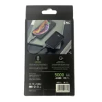 ⁦باور بنك COVO  KP-56 بسعة 5000 مللي أمبير في الساعةمتوافق مع أجهزة Micro 5pin و Lightning و Type-C..⁩ - الصورة ⁦2⁩