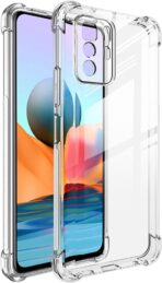 ⁦جراب حماية شفاف رفيع مقاوم للصدمات من مادة TPUمن Gorilla لهاتف Xiaomi Poco X3 GT .⁩ - الصورة ⁦7⁩