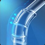 ⁦جراب حماية شفاف رفيع مقاوم للصدمات من مادة TPUمن Gorilla لهاتف  Vivo V30 Lite 5G .⁩ - الصورة ⁦4⁩