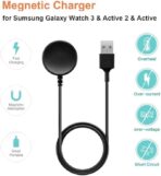 ⁦شاحن من زي جي إم تي بتقنية USB، متوافق مع ساعات سامسونج جالاكسي الذكية، كابل مغناطيسي لاسلكي⁩ - الصورة ⁦5⁩