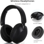 ⁦سماعة رأس لاسلكية SD-1102، بلوتوث V5.3 مع ميكروفون خارجي وتدعم بطاقة SD.⁩ - الصورة ⁦8⁩