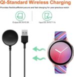 ⁦شاحن من زي جي إم تي بتقنية USB، متوافق مع ساعات سامسونج جالاكسي الذكية، كابل مغناطيسي لاسلكي⁩ - الصورة ⁦6⁩