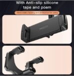 ⁦Yesido مرآة الرؤية الخلفية C196 انش بذراع مشبك - قابلة للدوران - ارتفاع قابل للتعديل - ثابتة ومتينة .⁩ - الصورة ⁦8⁩