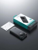 ⁦باور بانك 2.4 أمبير LED، موديل JR-PBF12، مع 3 منافذ مخرج 2 USB نوع سي 10000 مللي أمبير في الساعة من جوي رووم⁩ - الصورة ⁦8⁩