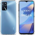 ⁦جراب حماية غوريلا شفاف لموبايل Oppo A16 بزوايا مضادة للصدمات. ⁩ - الصورة ⁦7⁩