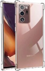 ⁦جراب غوريلا سيليكون شفاف لموبايل سامسونج جالاكسي نوت 20 الترا مضادة للصدمات⁩ - الصورة ⁦3⁩