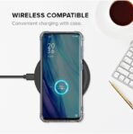 ⁦جراب حماية غوريلا شفاف ناعم من البولي يوريثين الحراري والسيليكون ممتص للصدمات بزاوية معززة وحماية كاملة للكاميرا لموبايل Oppo Reno 8 5G .⁩ - الصورة ⁦9⁩