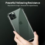 ⁦جراب حماية غوريلا شفاف ضد الصدمات لهاتف iPhone 13 Pro⁩ - الصورة ⁦2⁩
