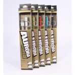 ⁦كابل داتا ارورا سريع الشحن 2 في 1 ( كابل ايفون - كابل ميكرو ) للهواتف المحمولة 100 سم من ريماكس RC-020T⁩ - الصورة ⁦2⁩