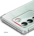 ⁦جراب حماية شفاف رفيع مقاوم للصدمات من مادة TPUمن Gorilla لهاتف  Vivo V29e 5G .⁩ - الصورة ⁦2⁩