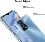 ⁦جراب حماية غوريلا شفاف لموبايل Oppo A16 بزوايا مضادة للصدمات. ⁩ - الصورة ⁦2⁩
