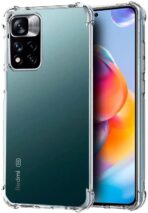 ⁦جراب حماية شفاف رفيع مقاوم للصدمات من مادة TPUمن Gorilla لهاتف Xiaomi Redmi Note 11 Pro .⁩ - الصورة ⁦3⁩