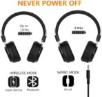 ⁦سماعة رأس بلوتوث SODO SD-1001 - لاسلكية - تشغيل حتى 8 ساعات - مدخل بطاقة TF.⁩ - الصورة ⁦6⁩