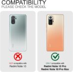 ⁦جراب حماية شفاف رفيع مقاوم للصدمات من مادة TPUمن Gorilla لهاتف Xiaomi Redmi Note 10 Pro .⁩ - الصورة ⁦2⁩