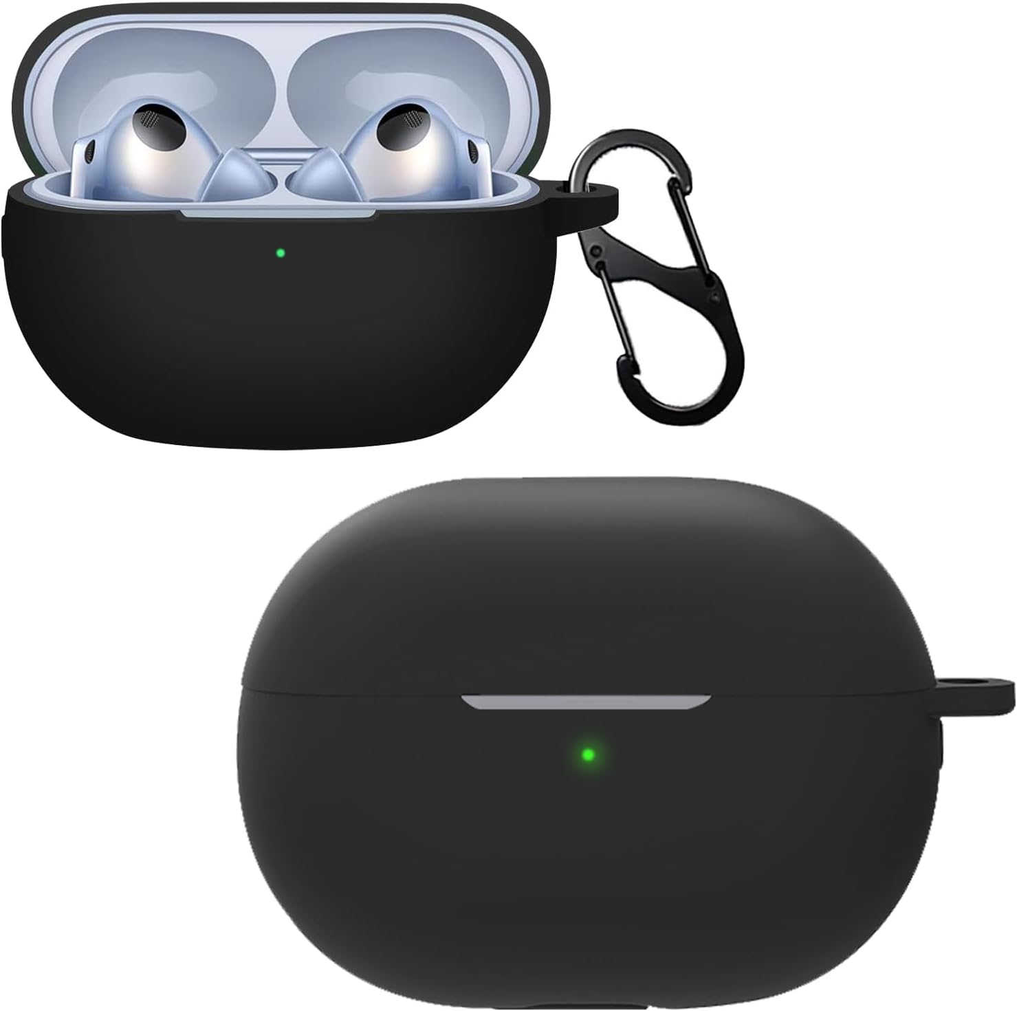 51P+sF+t5KL._AC_SL1500_ جراب ايربودز سيليكون رفيع بخطاف لسماعة هواوي فري برو 3. - الصورة 1