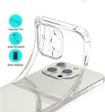 ⁦جراب حماية غوريلا شفاف ضد الصدمات لهاتف iPhone 12 pro max ⁩ - الصورة ⁦9⁩