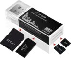 قارئ بطاقات متعدد USB 2.0 4 في 1 (Micro SD - بطاقة SD - M2 - MS PRO DUO)