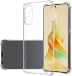 ⁦جراب حماية غوريلا شفاف لموبايل Oppo A97 5G بزوايا مضادة للصدمات. ⁩ - الصورة ⁦2⁩