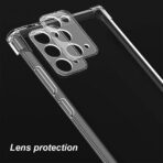 ⁦جراب غوريلا سيليكون شفاف لموبايل سامسونج جالاكسي نوت 20 الترا مضادة للصدمات⁩ - الصورة ⁦4⁩