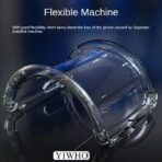 ⁦جراب حماية شفاف رفيع مقاوم للصدمات من مادة TPUمن Gorilla لهاتف  Vivo V30 Lite 5G .⁩ - الصورة ⁦2⁩