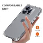 ⁦جراب حماية غوريلا شفاف ضد الصدمات لهاتف iPhone 16 Pro Max⁩ - الصورة ⁦2⁩