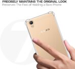 ⁦جراب حماية غوريلا شفاف ناعم من البولي يوريثين الحراري والسيليكون ممتص للصدمات بزاوية معززة وحماية كاملة للكاميرا لموبايل Oppo A37.⁩ - الصورة ⁦3⁩