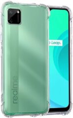 ⁦جراب حماية شفاف رفيع مقاوم للصدمات من مادة TPUمن Gorilla لهاتف  Realme C11 2020 .⁩ - الصورة ⁦2⁩