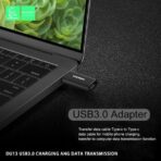 ⁦محول VDENMENV يو اس بي الى نوع سي للشحن ونقل البيانات DU13 .⁩ - الصورة ⁦6⁩