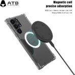 ⁦جراب غوريلا شفاف مضاد للصدمات لموبايل سامسونج S23 الترا للشحن اللاسلكي⁩ - الصورة ⁦4⁩