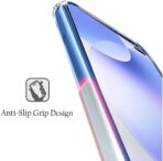 ⁦جراب حماية غوريلا شفاف ناعم من البولي يوريثين الحراري والسيليكون ممتص للصدمات بزاوية معززة وحماية كاملة للكاميرا لموبايل Oppo Reno 2F.⁩ - الصورة ⁦4⁩