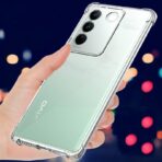 ⁦جراب حماية شفاف رفيع مقاوم للصدمات من مادة TPUمن Gorilla لهاتف  Vivo V29e 5G .⁩ - الصورة ⁦3⁩